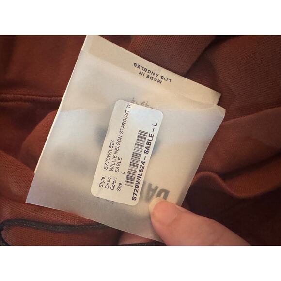 DAYDREAMER Willie Nelson Stardust Tour Raglan Size L New with Tag SOO MSRP $188 - Picture 13 of 14